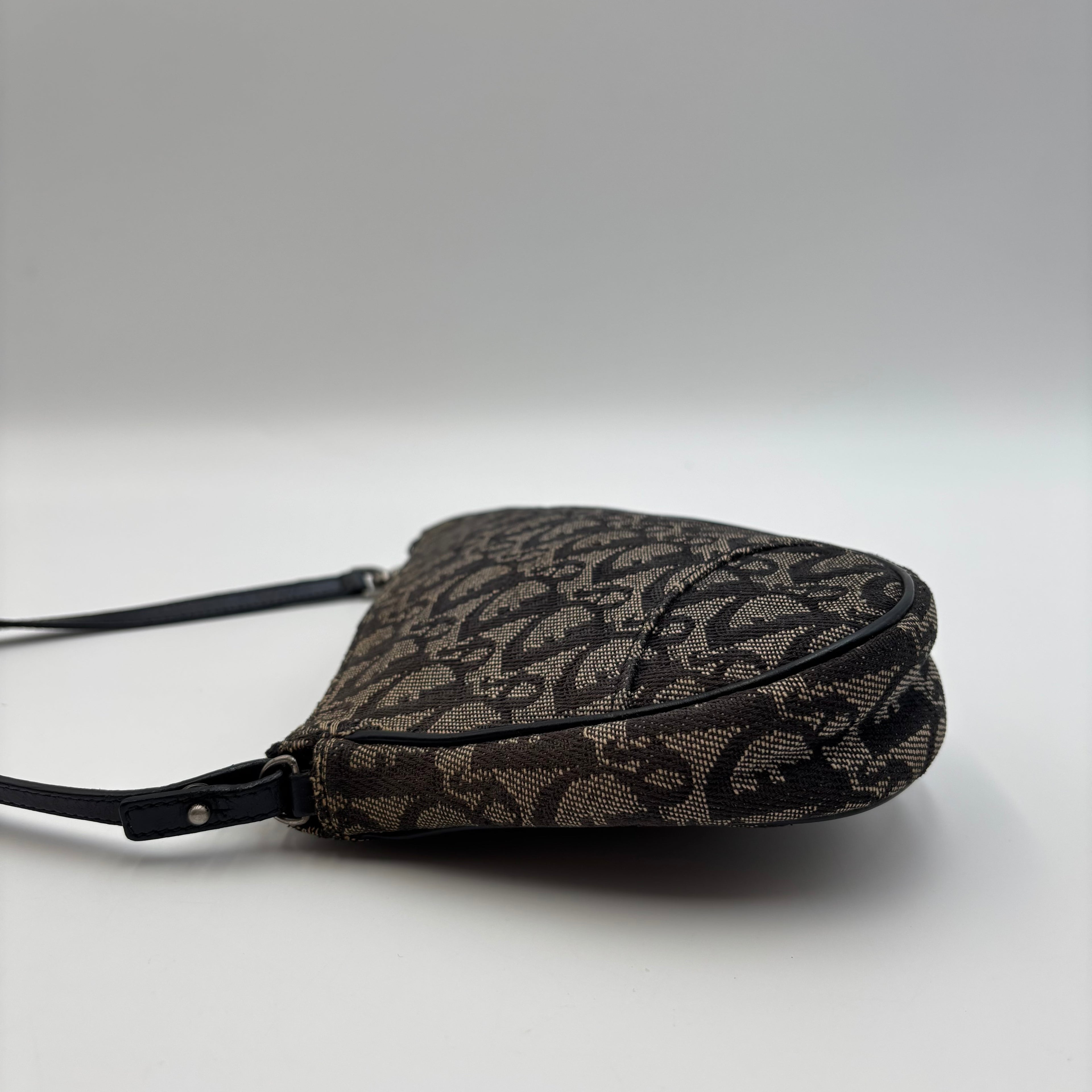 Christian Dior Vintage Trotter Saddle Handbag 2002