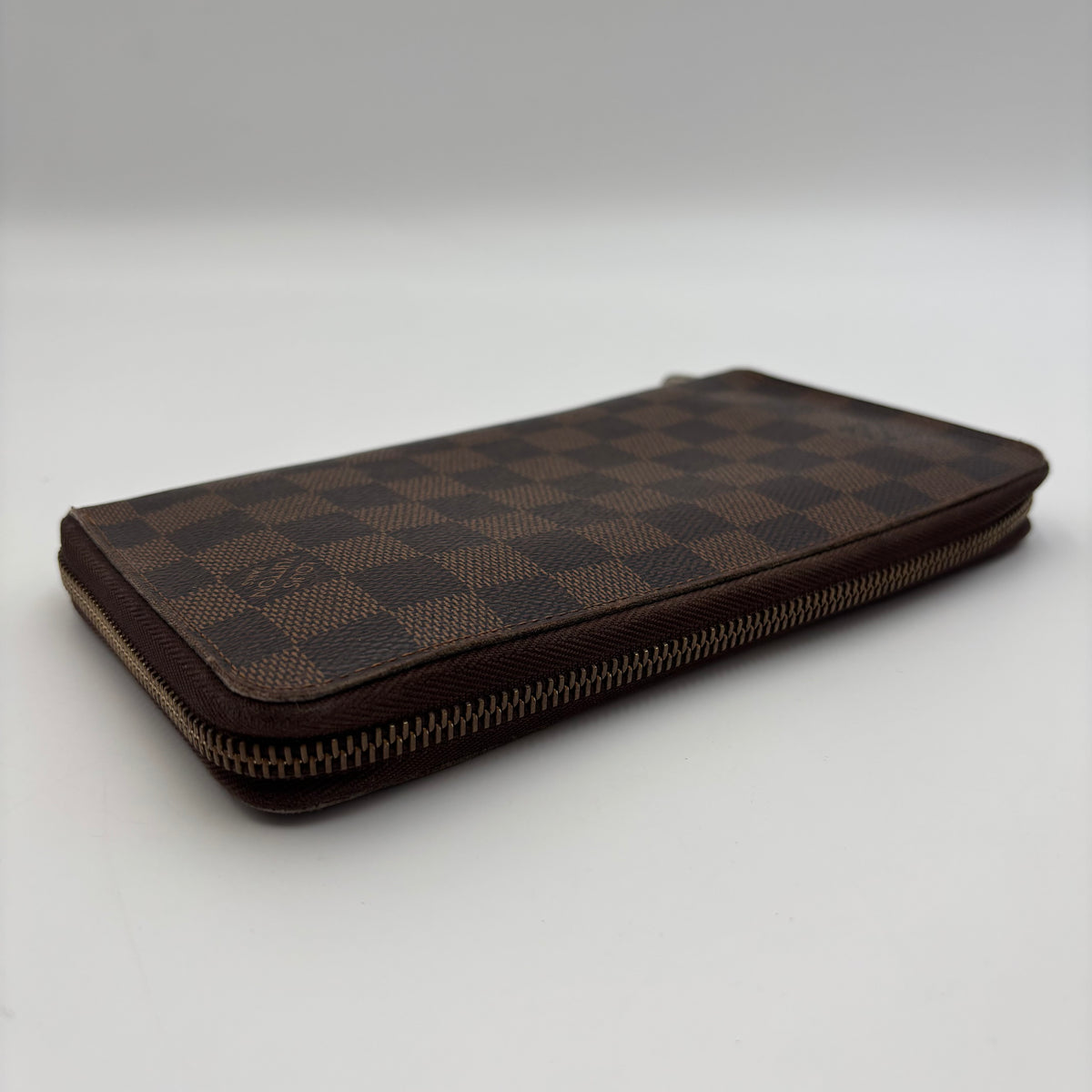 Louis Vuitton by Marc Jacobs Damier Ebene Zip Around Wallet circa 2010s