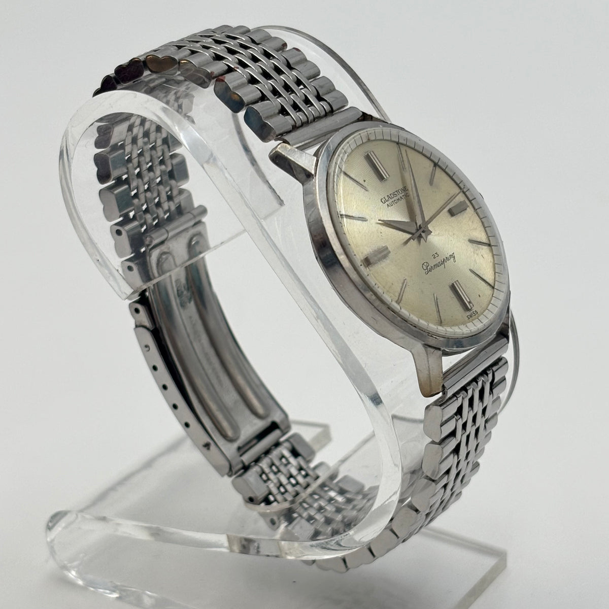Gladstone 23-Jewel Automatic Swiss Watch 1960s