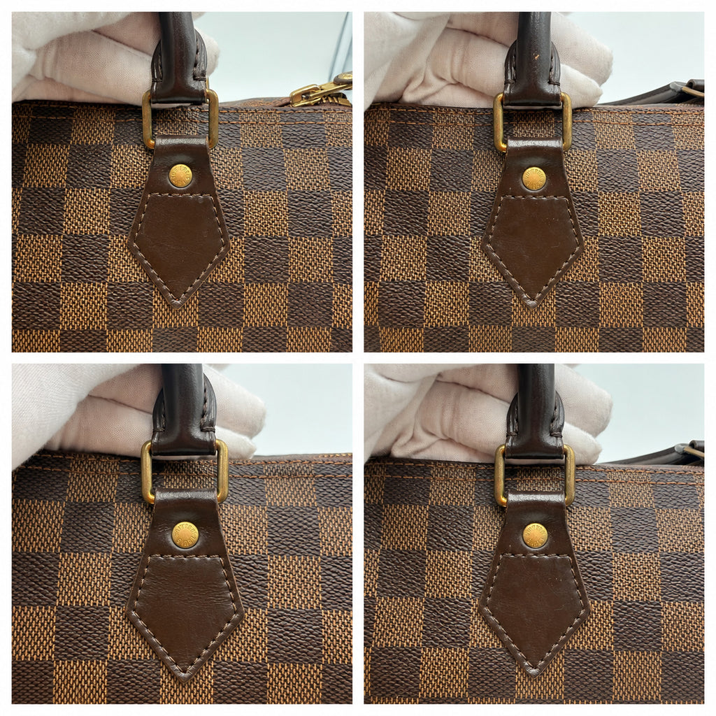 Louis Vuitton Speedy 25 Damier Ebene Handbag 2011