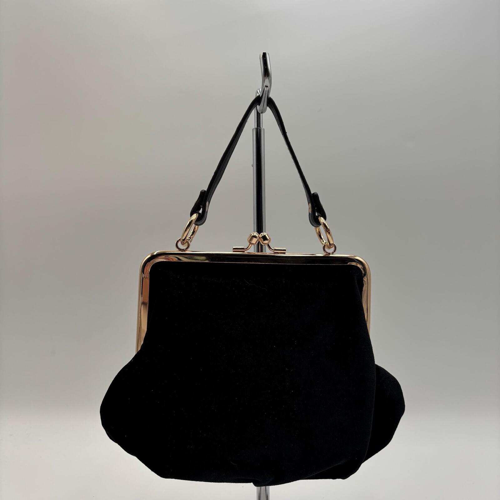 Vivienne Westwood Orb Embroidered Velvet Granny Bag with Chain