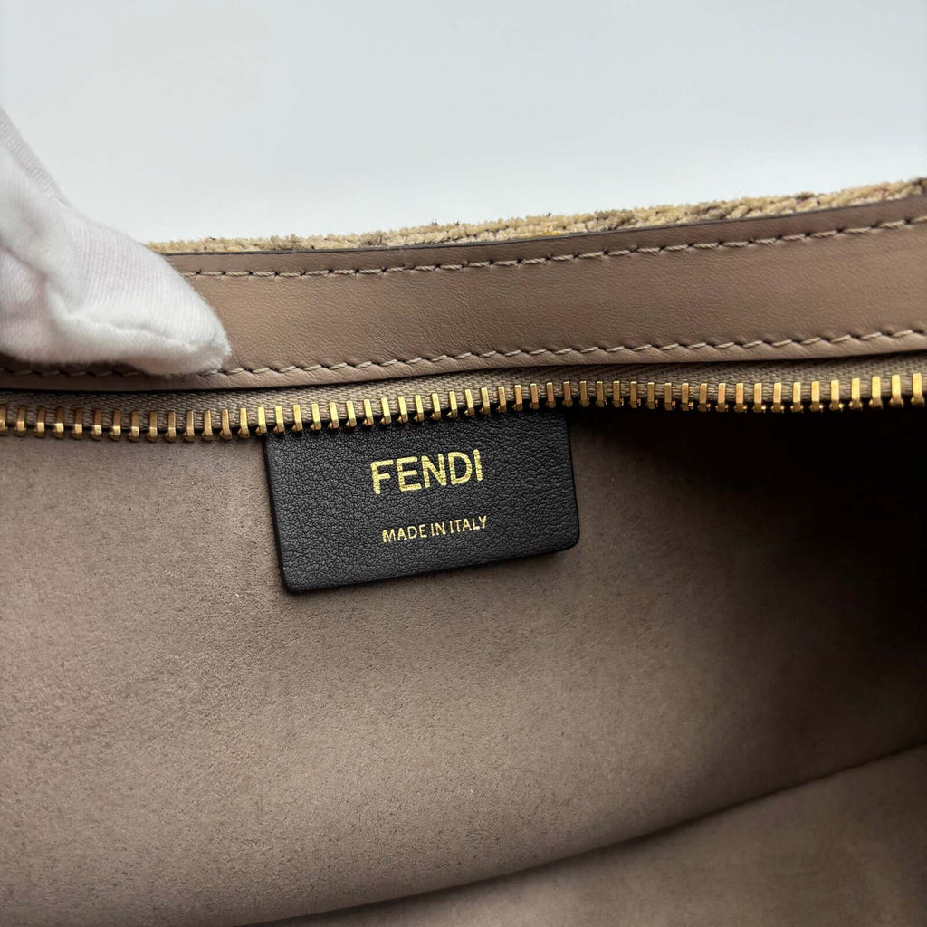 Fendi O’Lock Swing FF Chenille Shoulder Bag