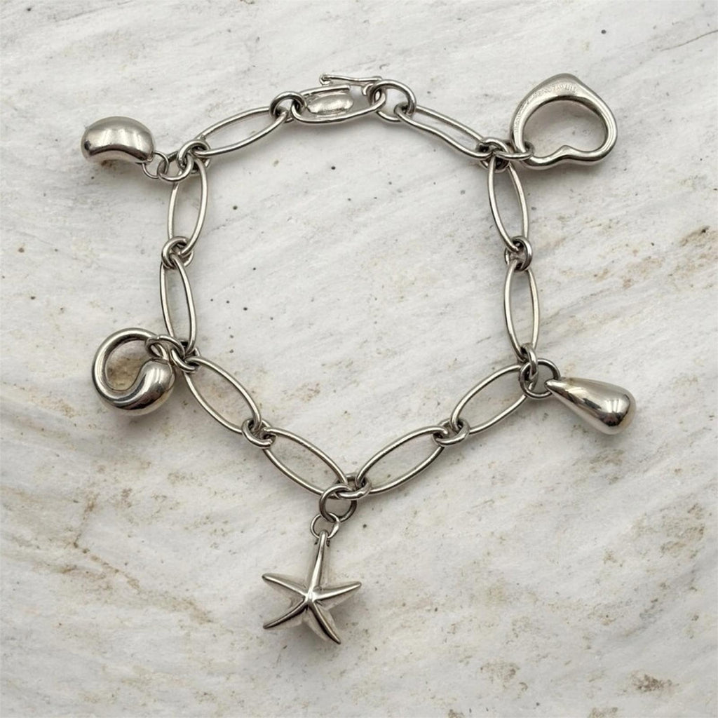 Tiffany & Co. Five Charm Bracelet