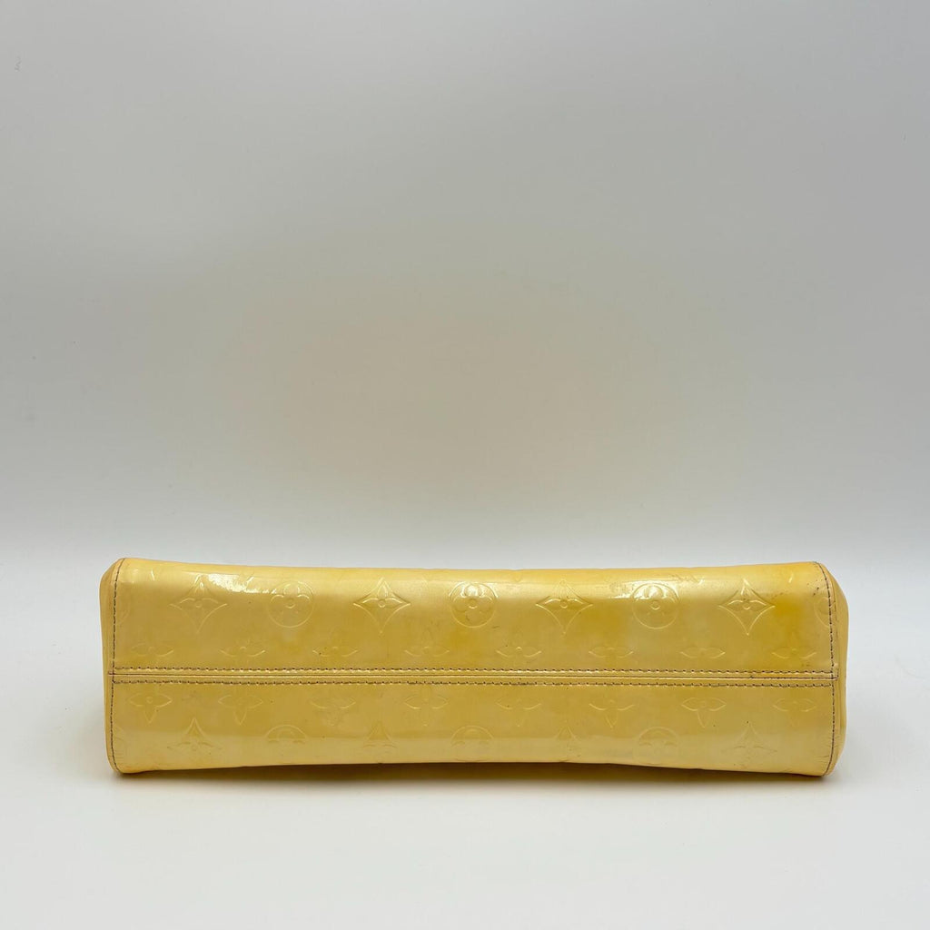 Louis Vuitton Monogram Vernis Roxbury Drive Bag – Yellow / Beige Patent Leather
