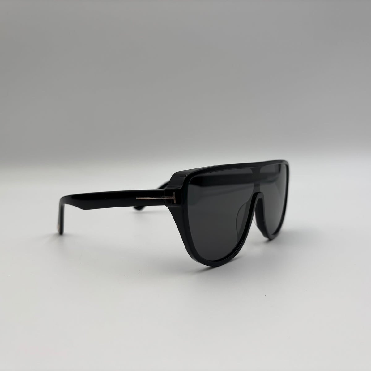 Tom Ford Achilles FT1182 Black Shield Sunglasses