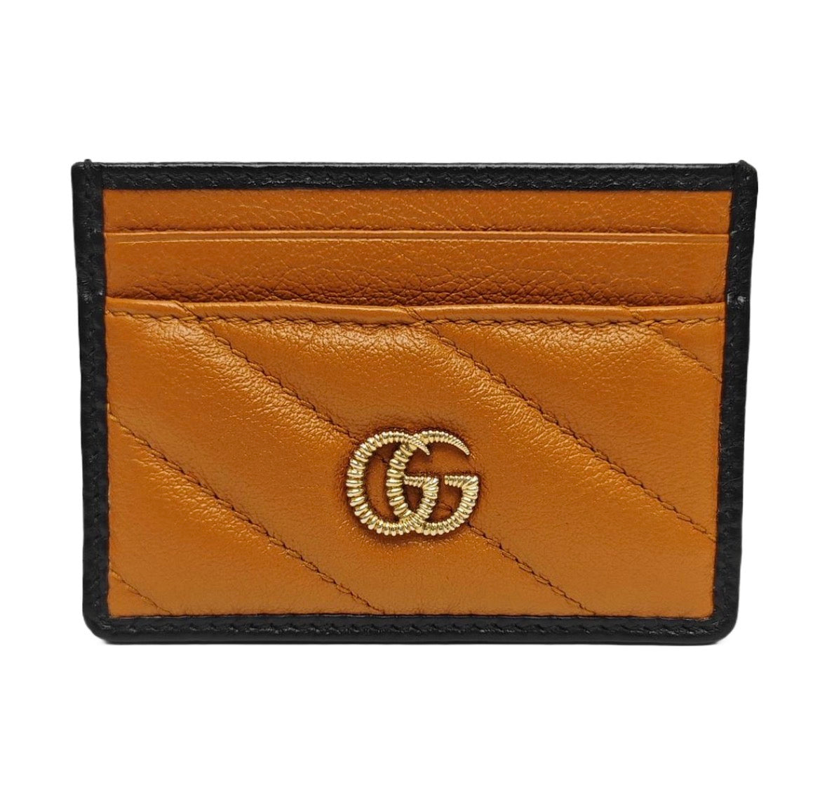 Gucci GG Marmont Matelassé Leather Card Holder