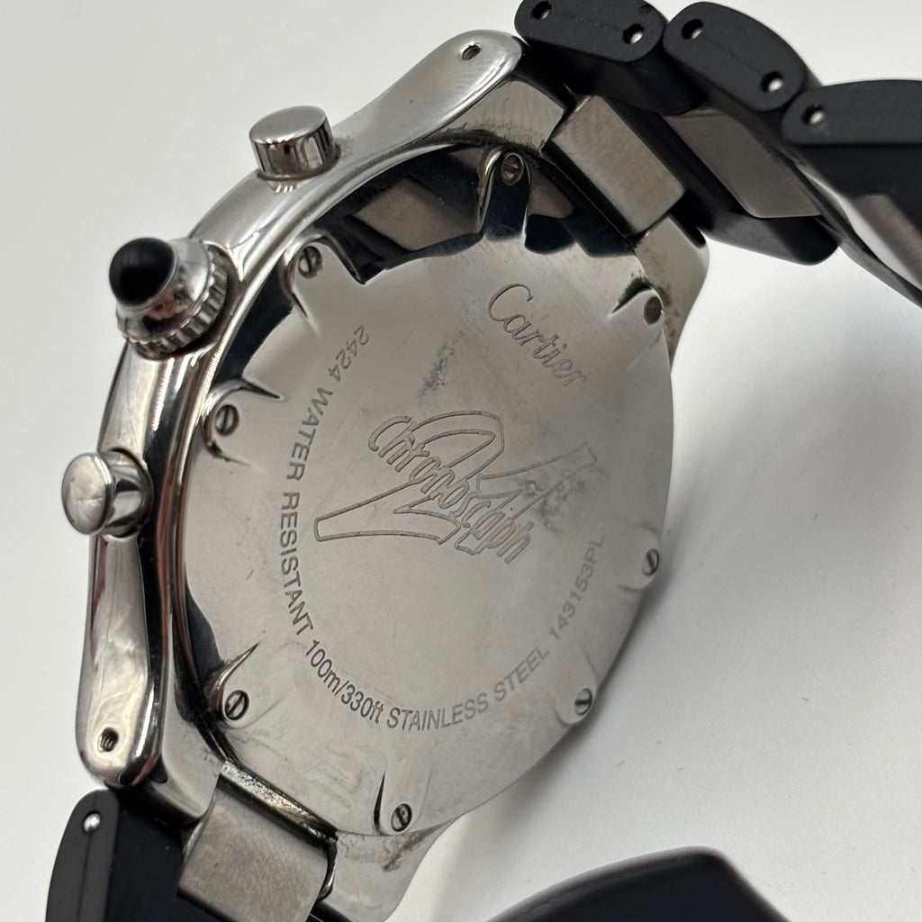 Cartier Must 21 Chronoscaph Stainless Steel Chronograph Watch