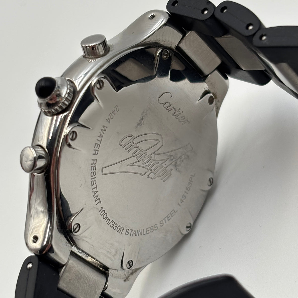 Cartier Must 21 Chronoscaph Stainless Steel Chronograph Watch