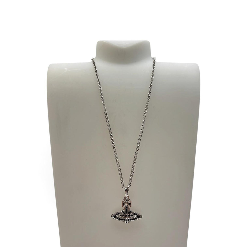 Vivienne Westwood Orb Crystal Pendant Necklace