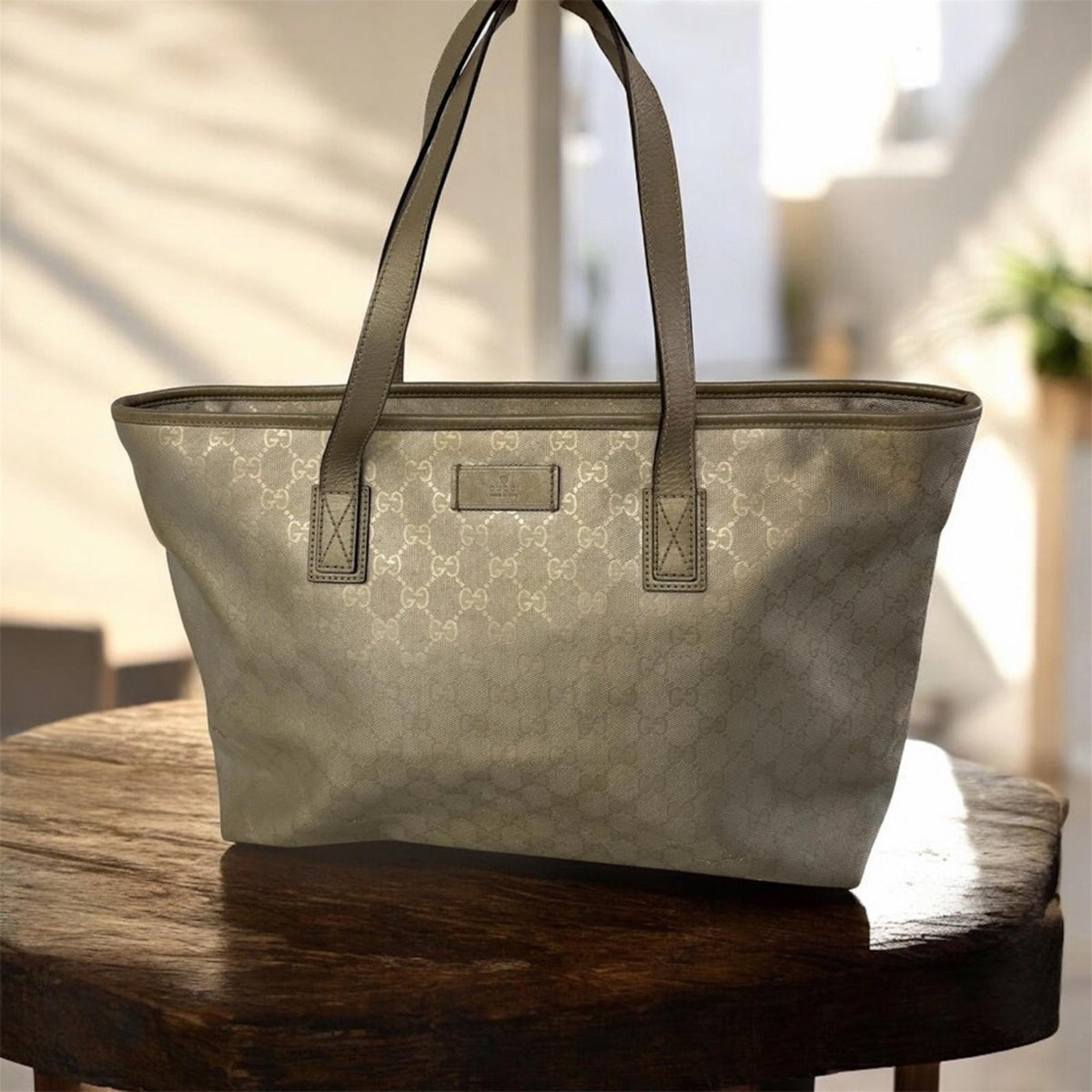 Gucci GG Canvas Tote Bag