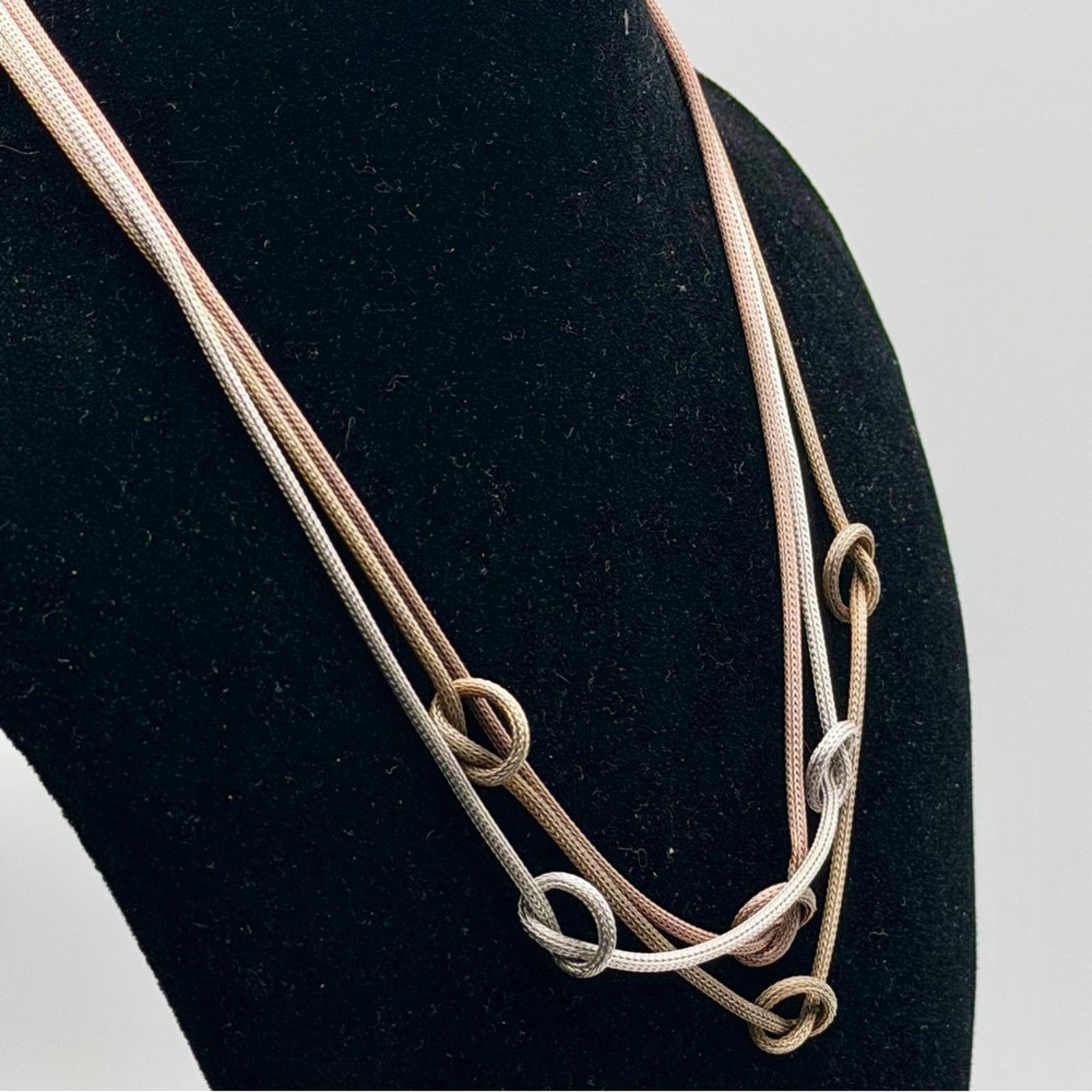 Italian Design Sterling Silver Multi-Strand Necklace & Bracelet Set