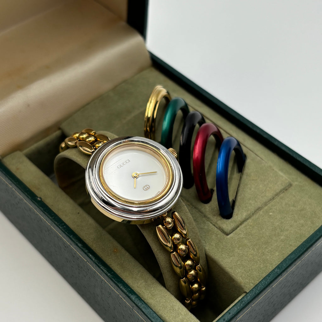 Gucci Interchangeable Bezel Watch Set