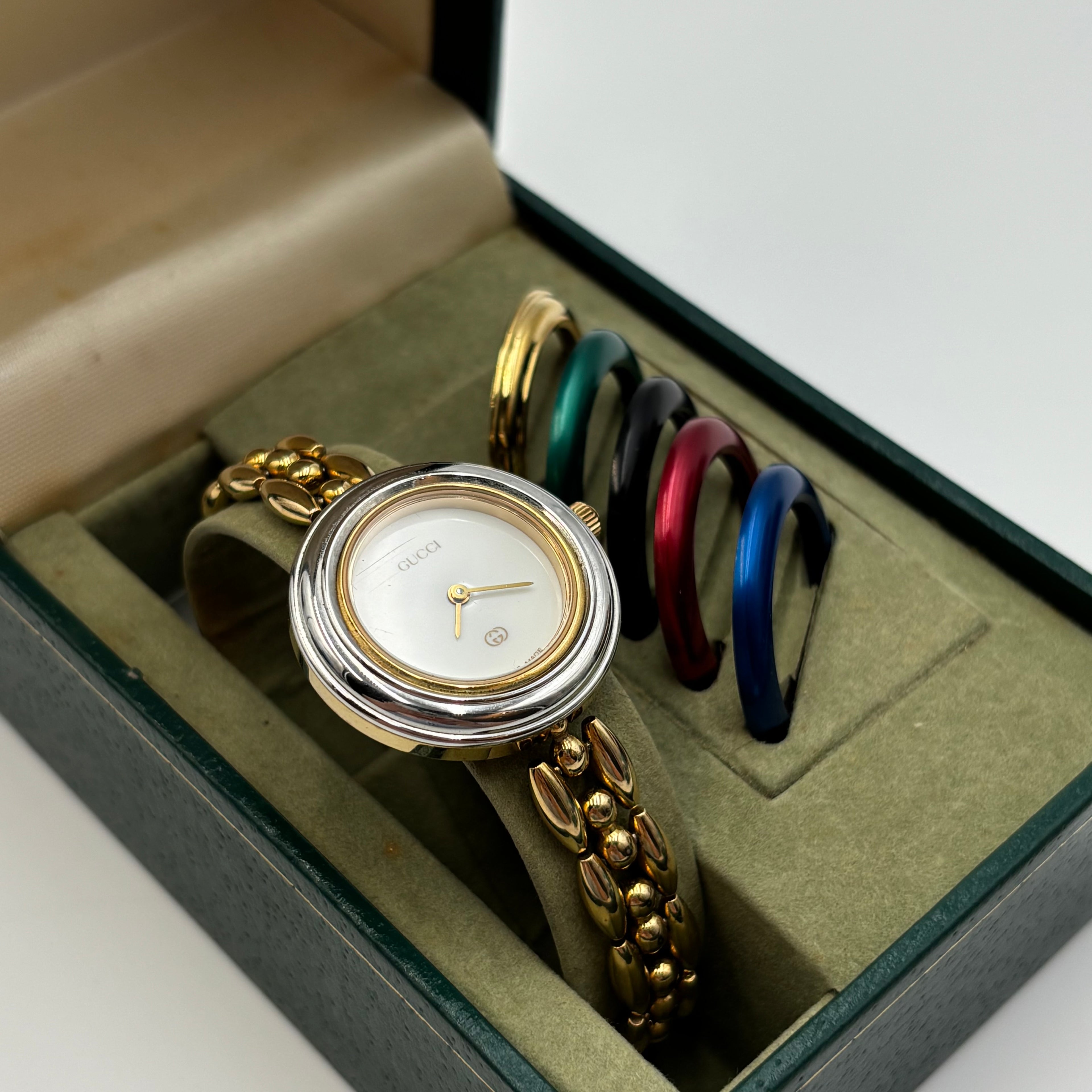 Gucci Interchangeable Bezel Watch Set