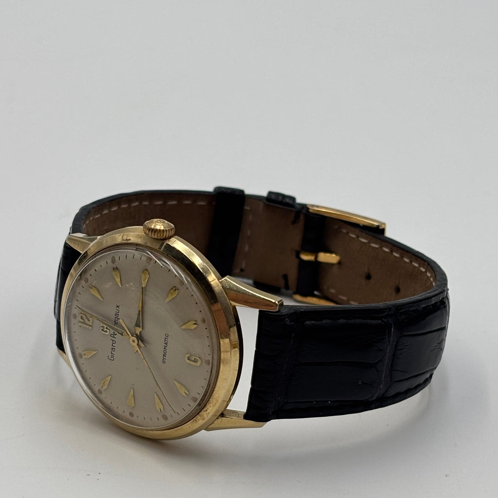 Girard-Perregaux Gyromatic 14K Gold Automatic Watch 1950s