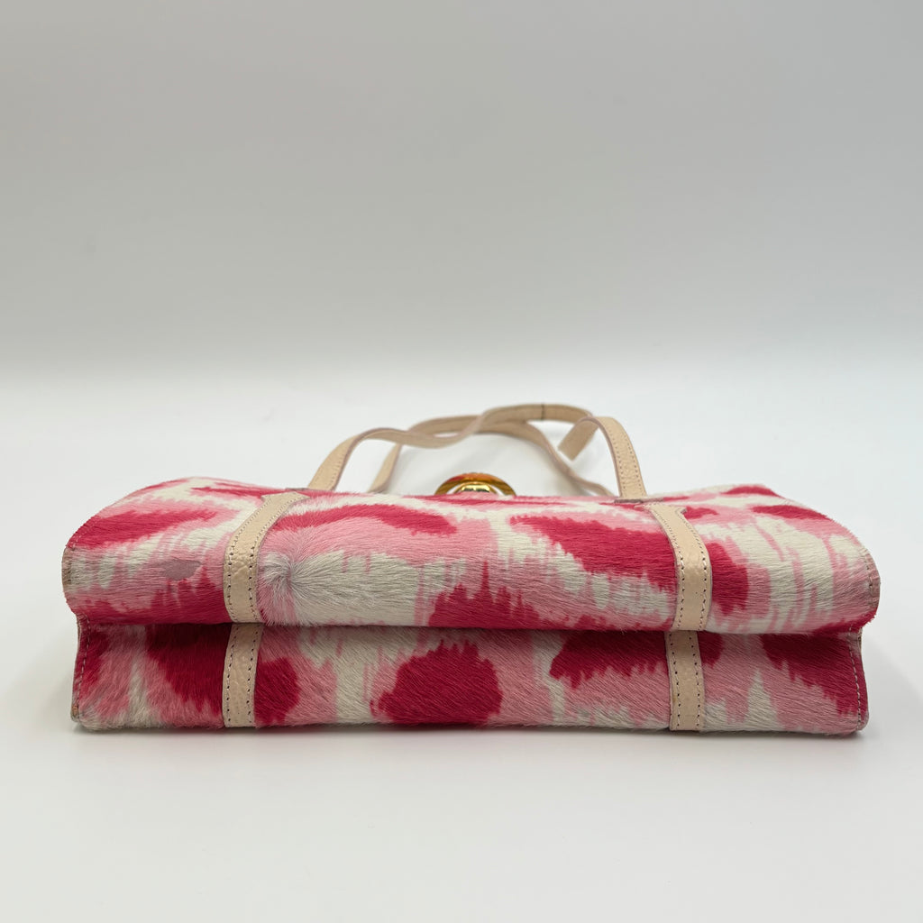 Vivienne Westwood Vintage Hot Pink Calf Hair Mini Shoulder Bag