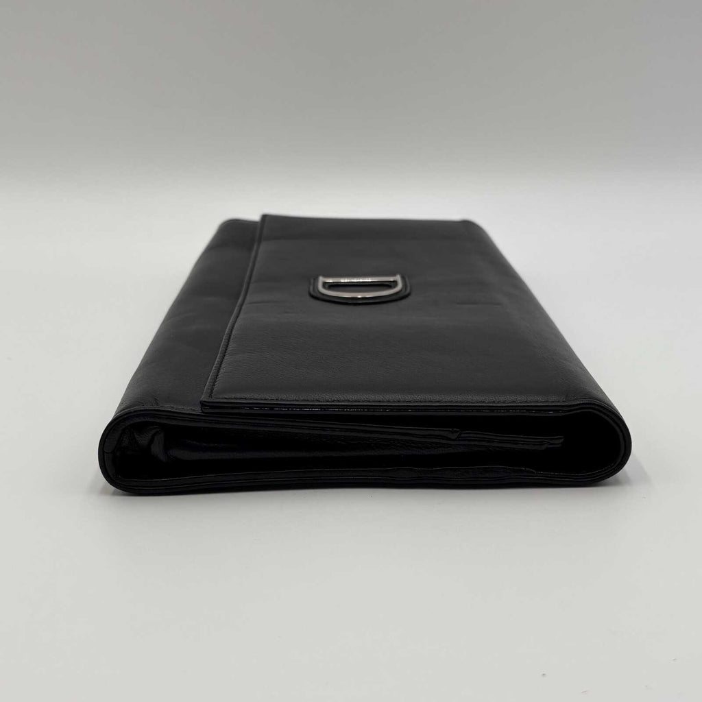 Christian Dior Vintage D Logo Travel Wallet/ Clutch