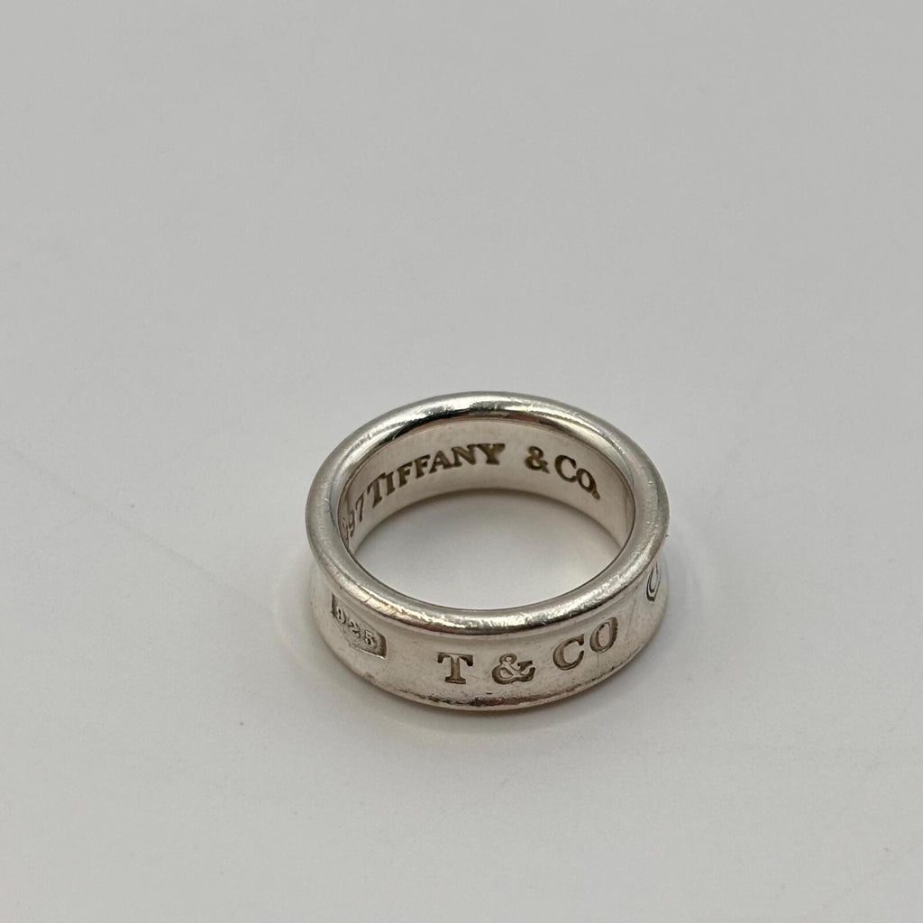 Tiffany & Co. 1837 Wide Band Ring In Sterling Silver