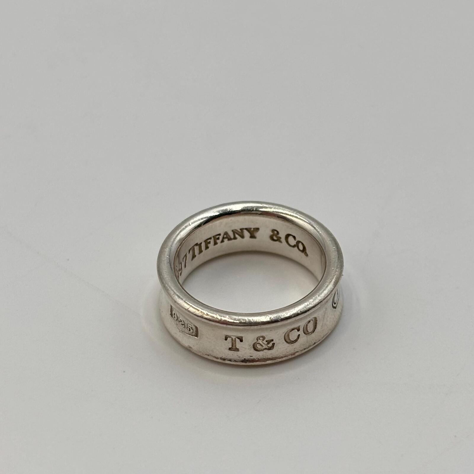 Tiffany & Co. 1837 Wide Band Ring In Sterling Silver
