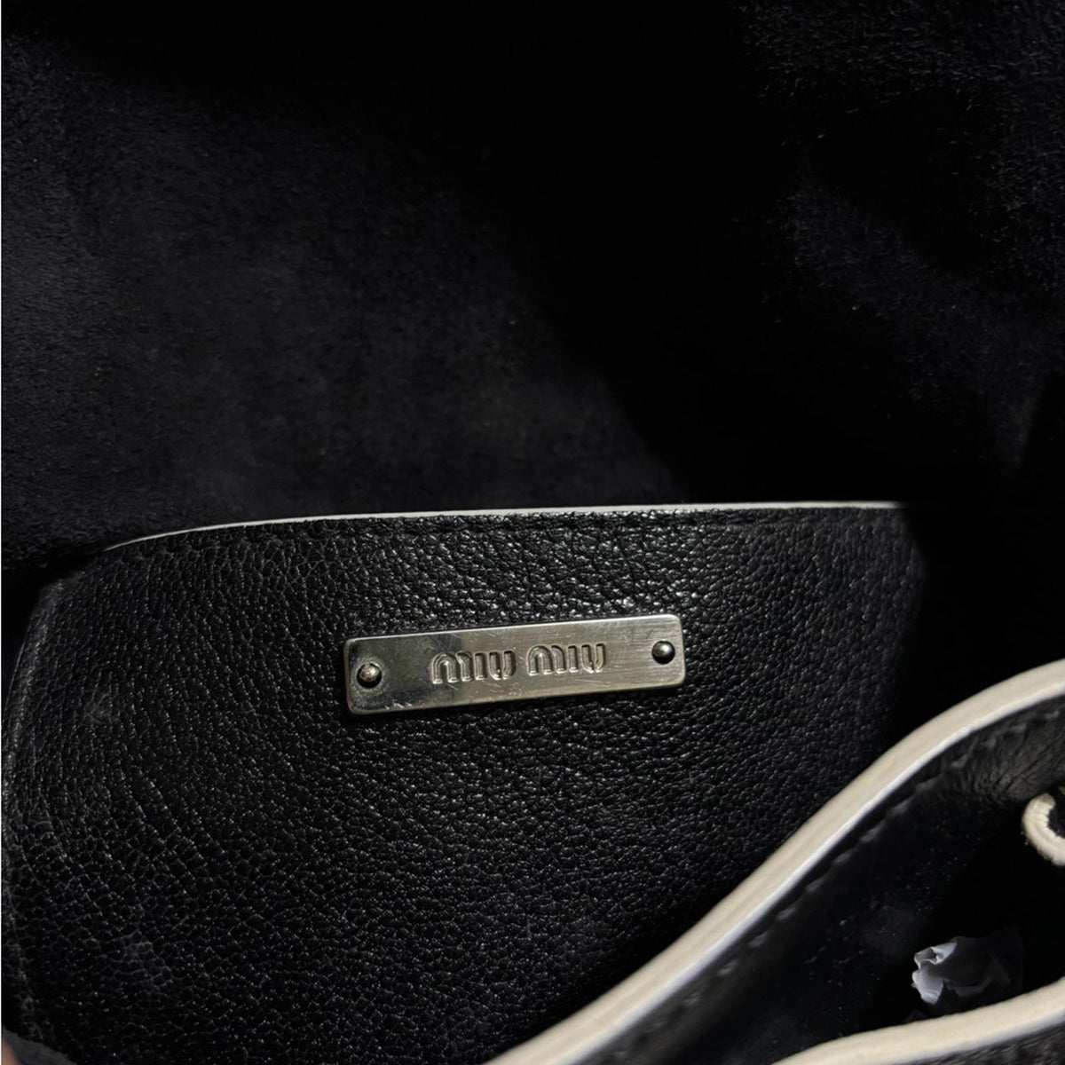 Miu Miu Dahlia Jeweled Buckle Studded Leather Crossbody Bag