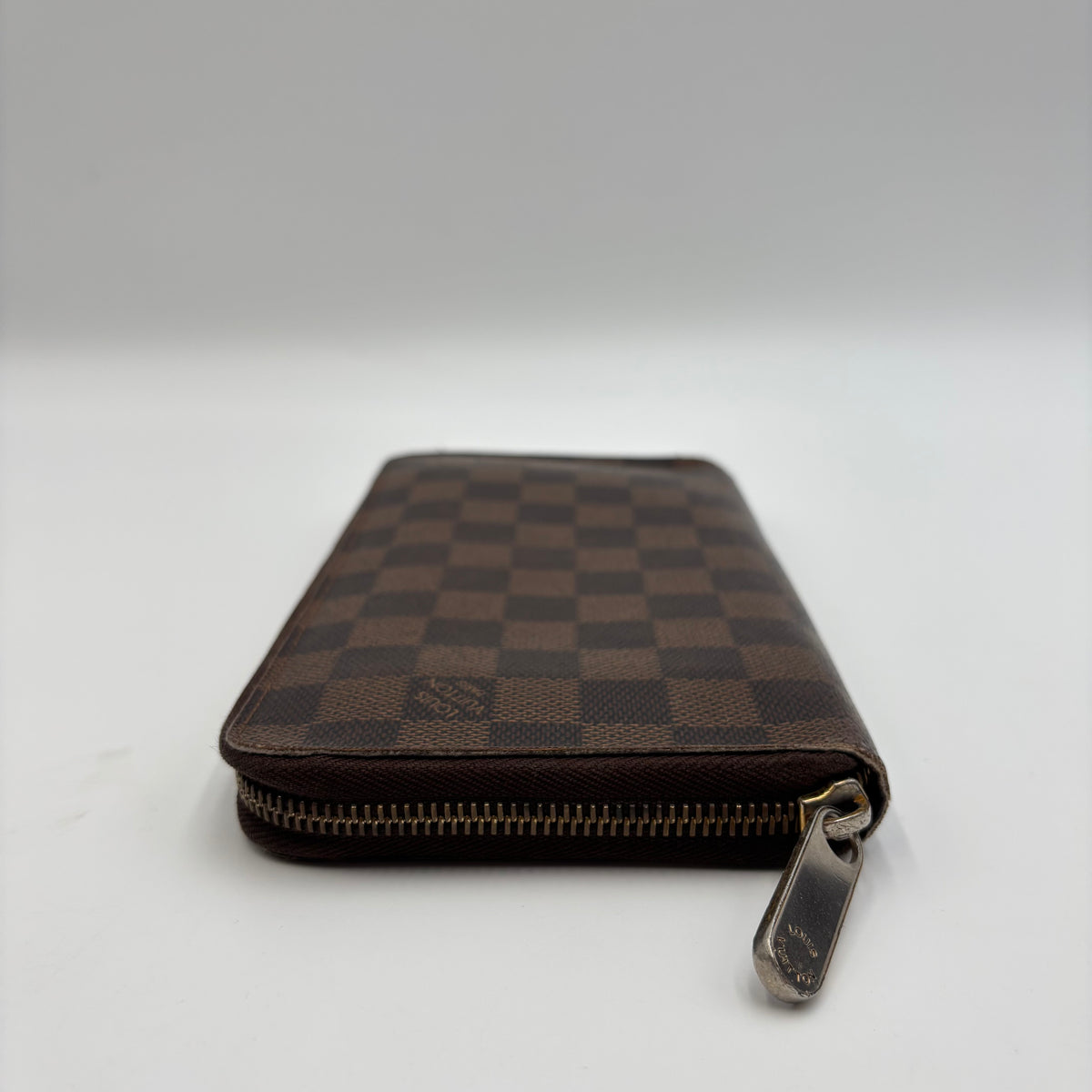 Louis Vuitton by Marc Jacobs Damier Ebene Zip Around Wallet circa 2010s