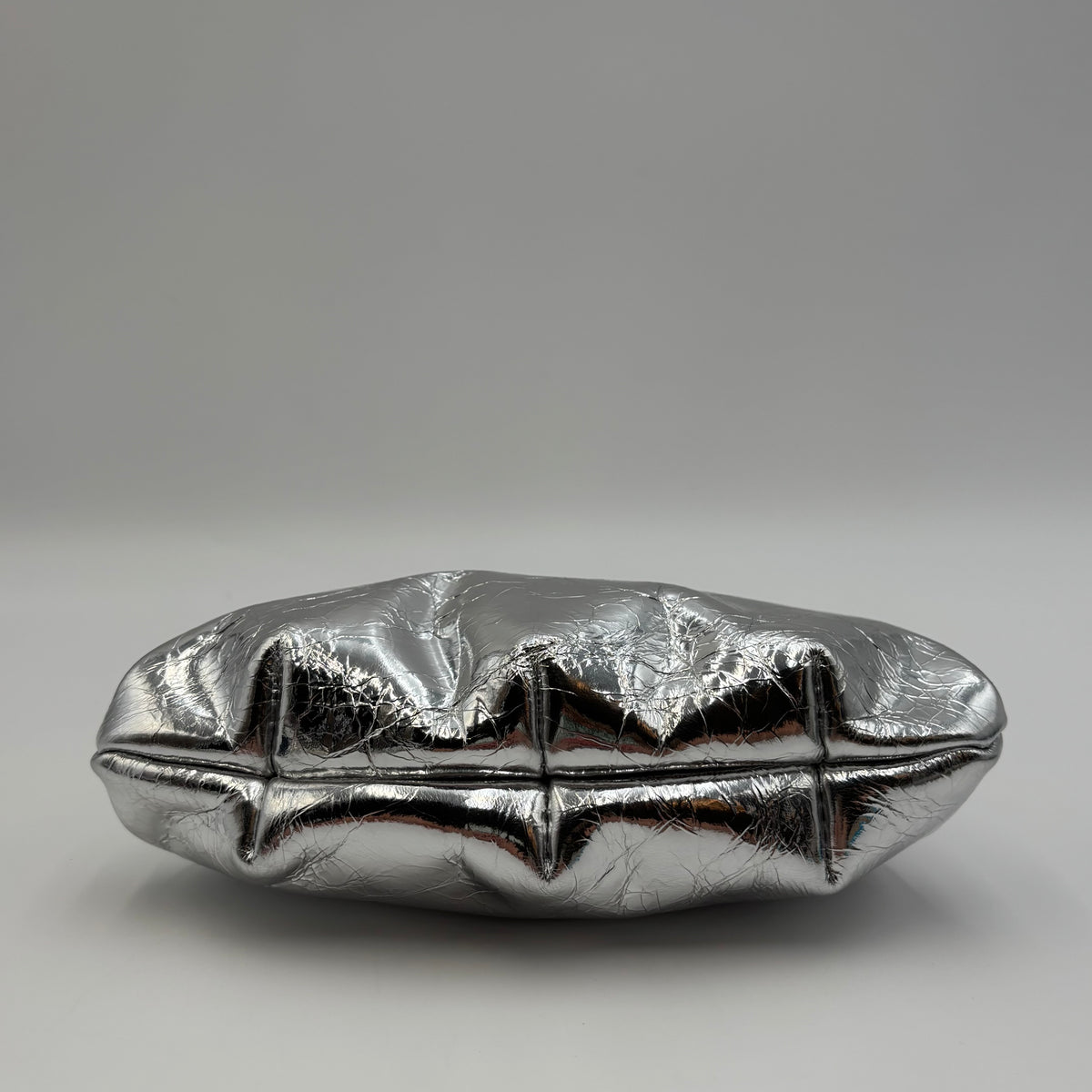 Vivienne Westwood Metallic Silver Granny Frame Bag