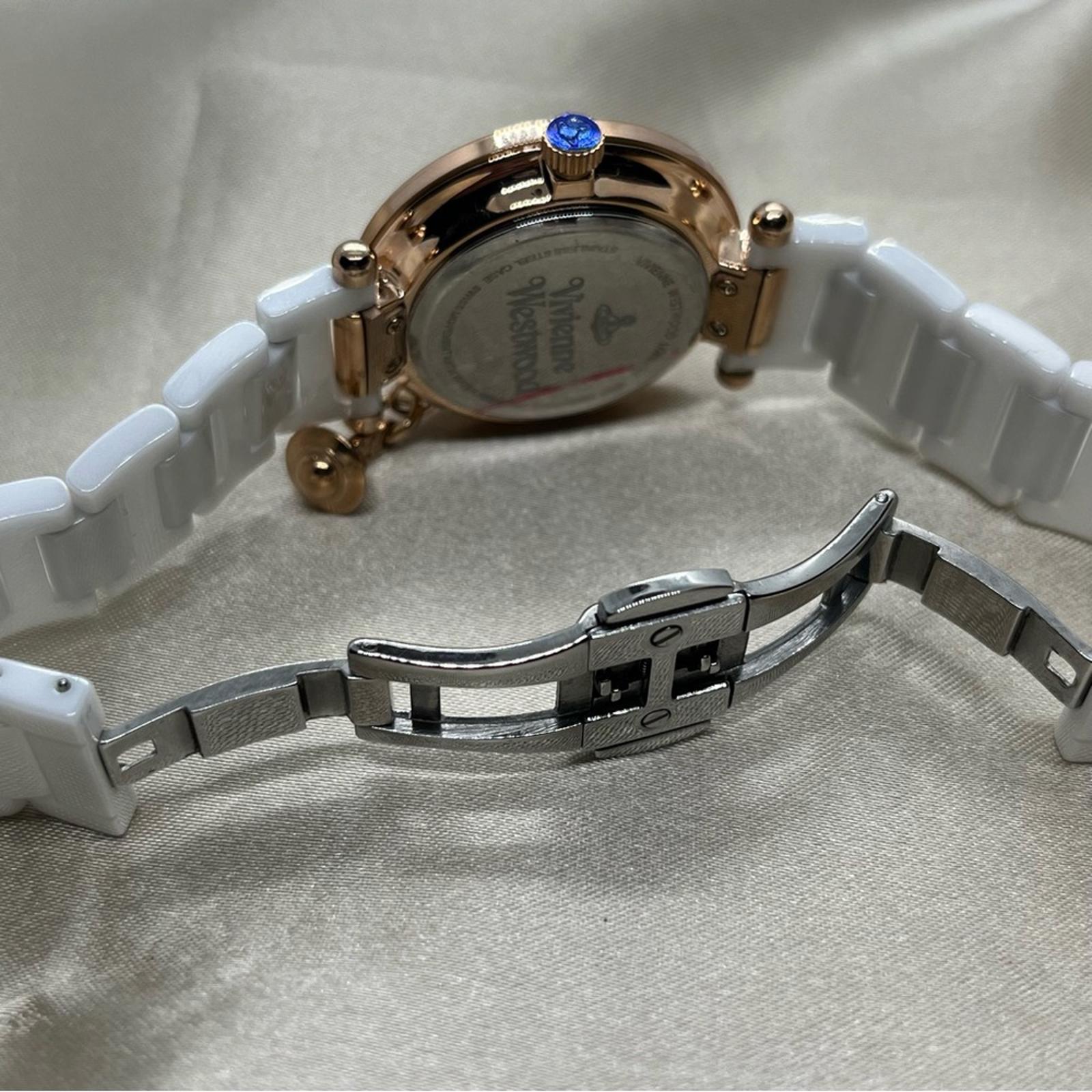 Vivienne Westwood Kensington II White Ceramic Watch