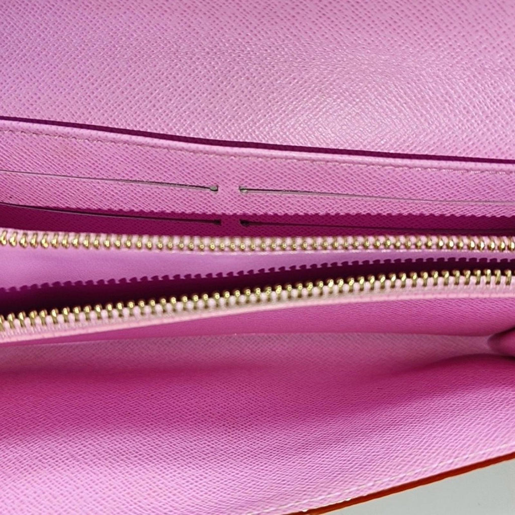 Louis Vuitton White Multicolor Monogram Sarah Wallet