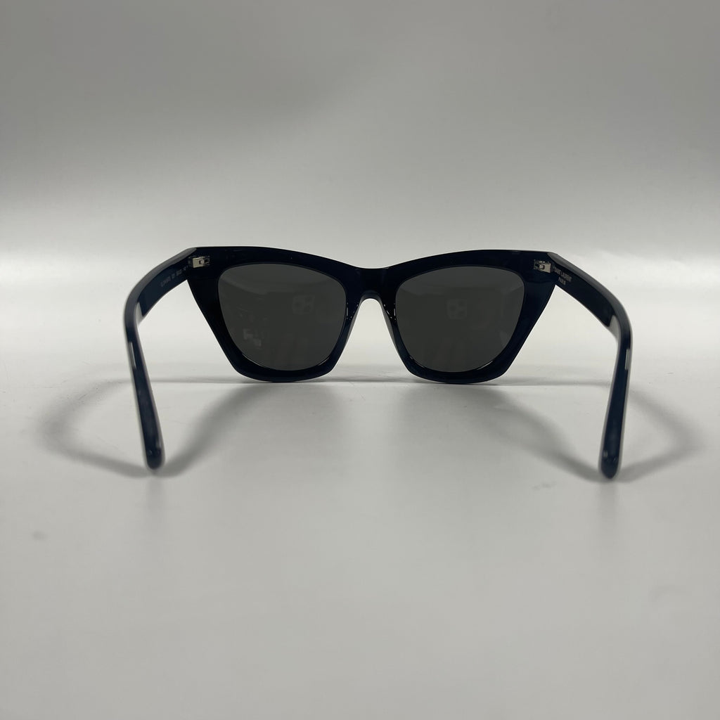 Saint Laurent SL 214 Kate Cat-Eye Sunglasses – Black