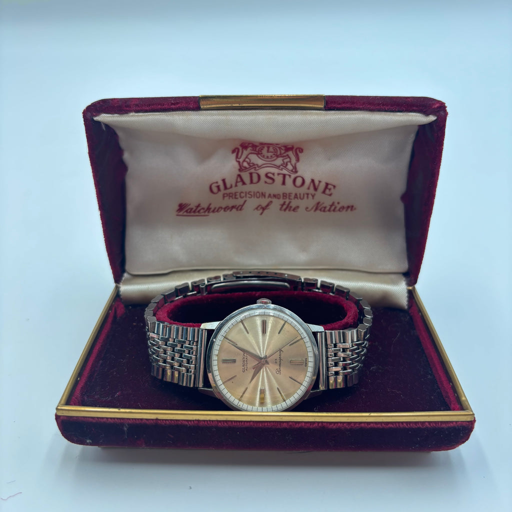 Gladstone 23-Jewel Automatic Swiss Watch 1960s