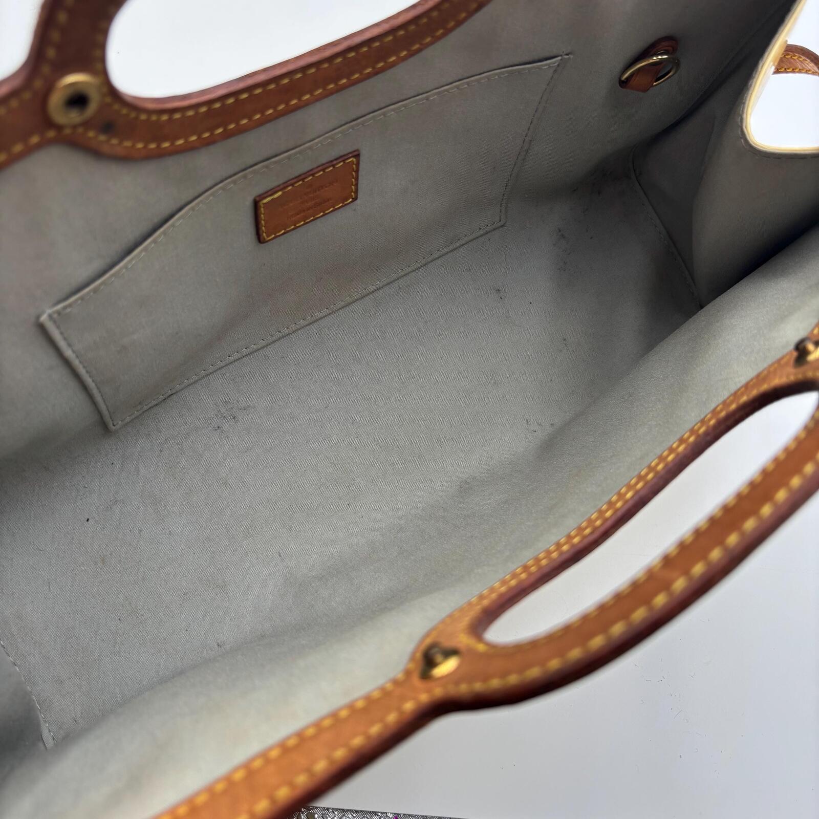 Louis Vuitton Monogram Vernis Roxbury Drive Bag – Yellow / Beige Patent Leather