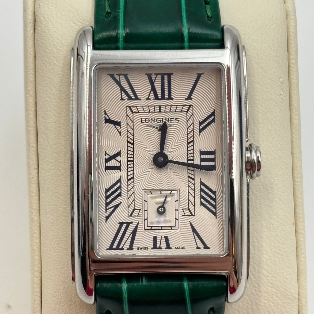 Longines DolceVita L5.512.4.71.A Quartz Watch – Green Alligator