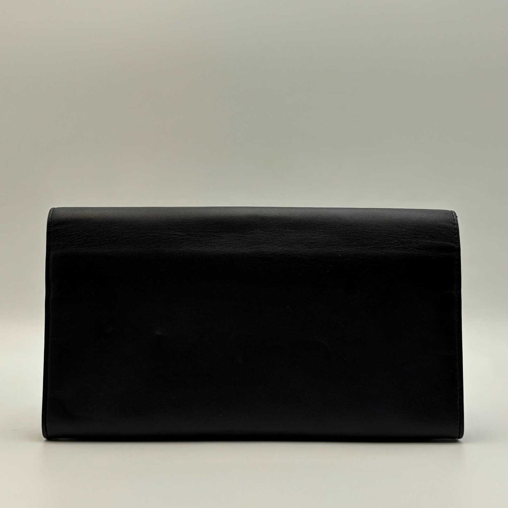 Christian Dior Vintage D Logo Travel Wallet/ Clutch