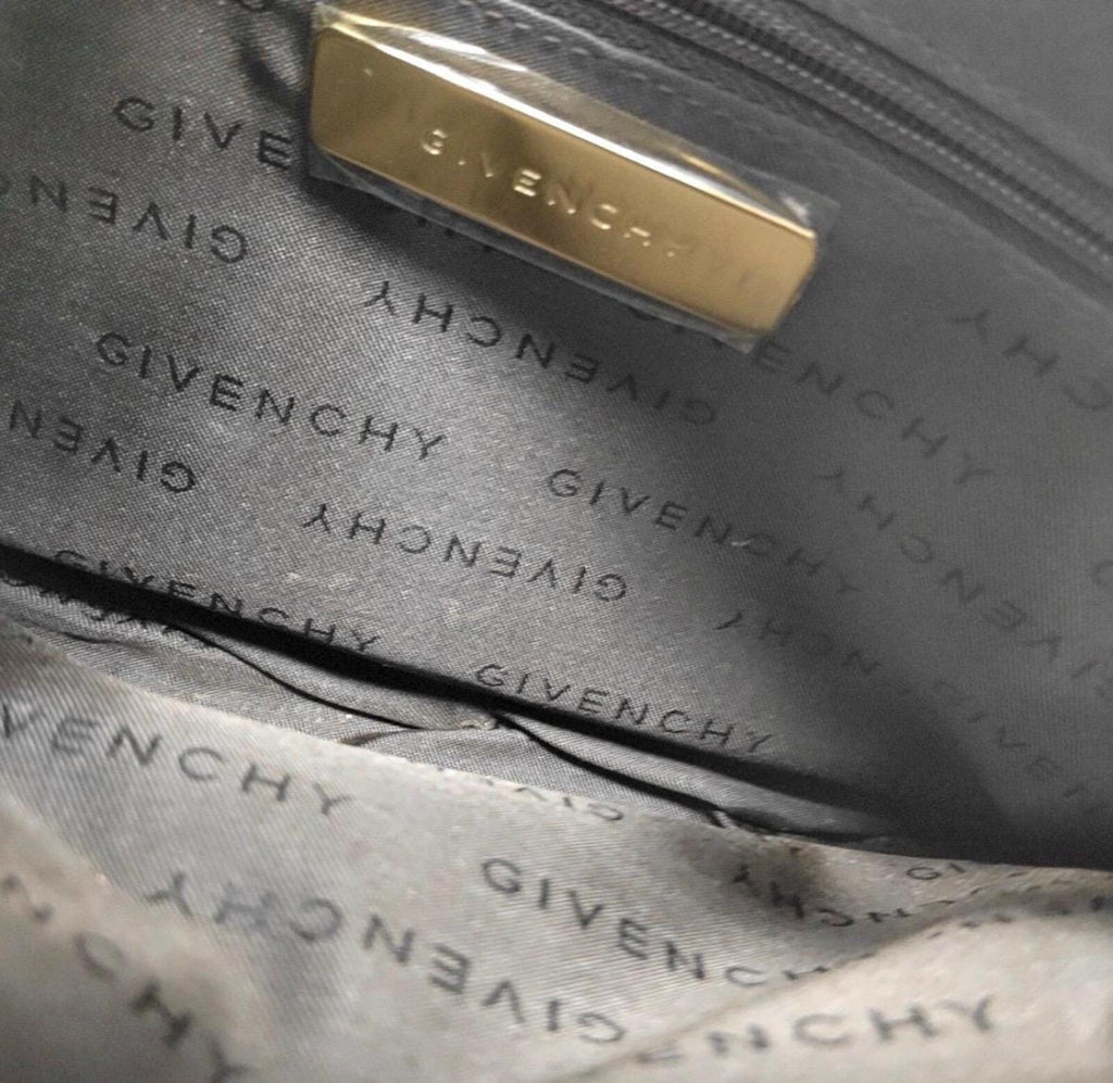 Givenchy 4G Logo Canvas & Leather Shoulder Bag