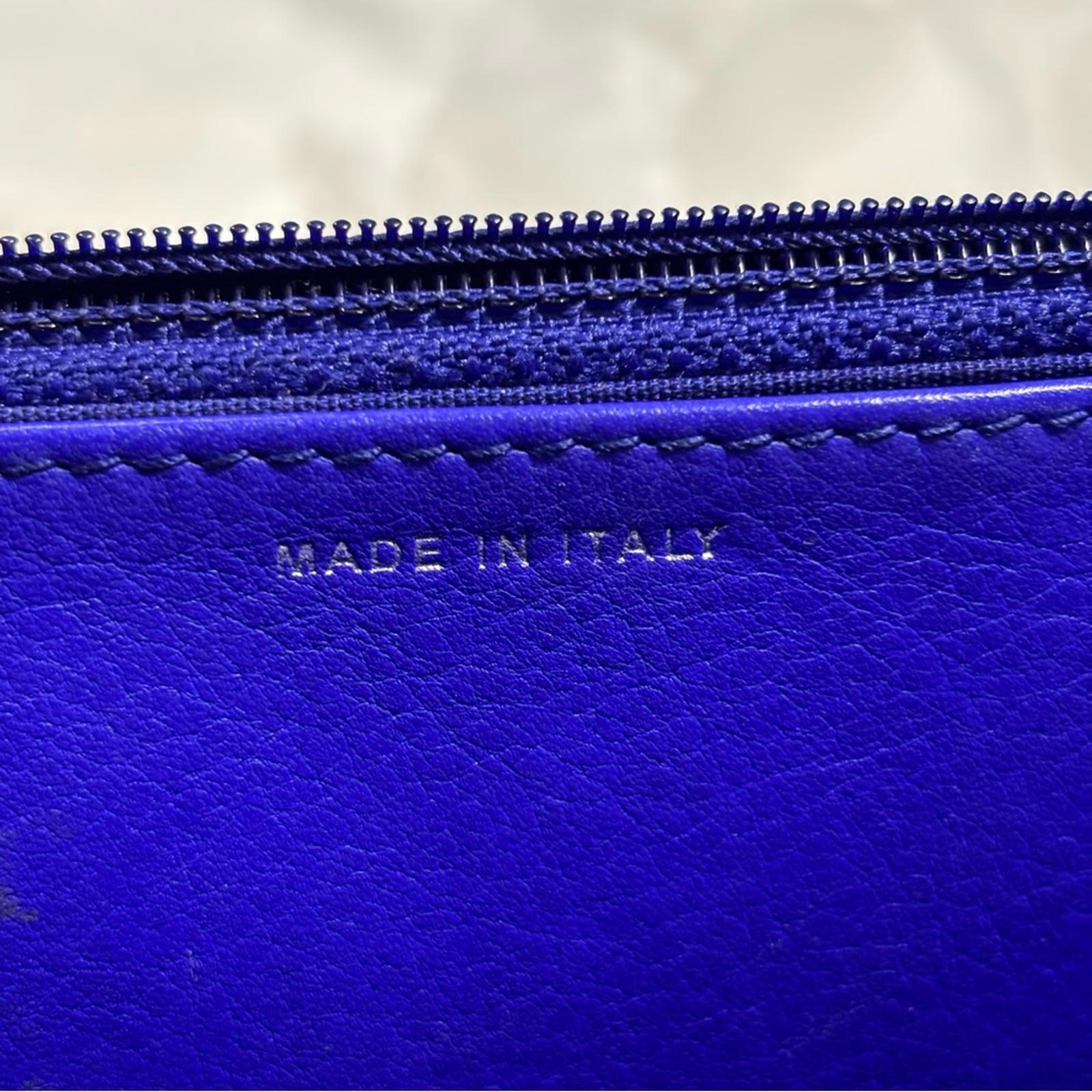 Chanel Classic Wallet On Chain WOC Quilted Lambskin Purple Silver Hardware