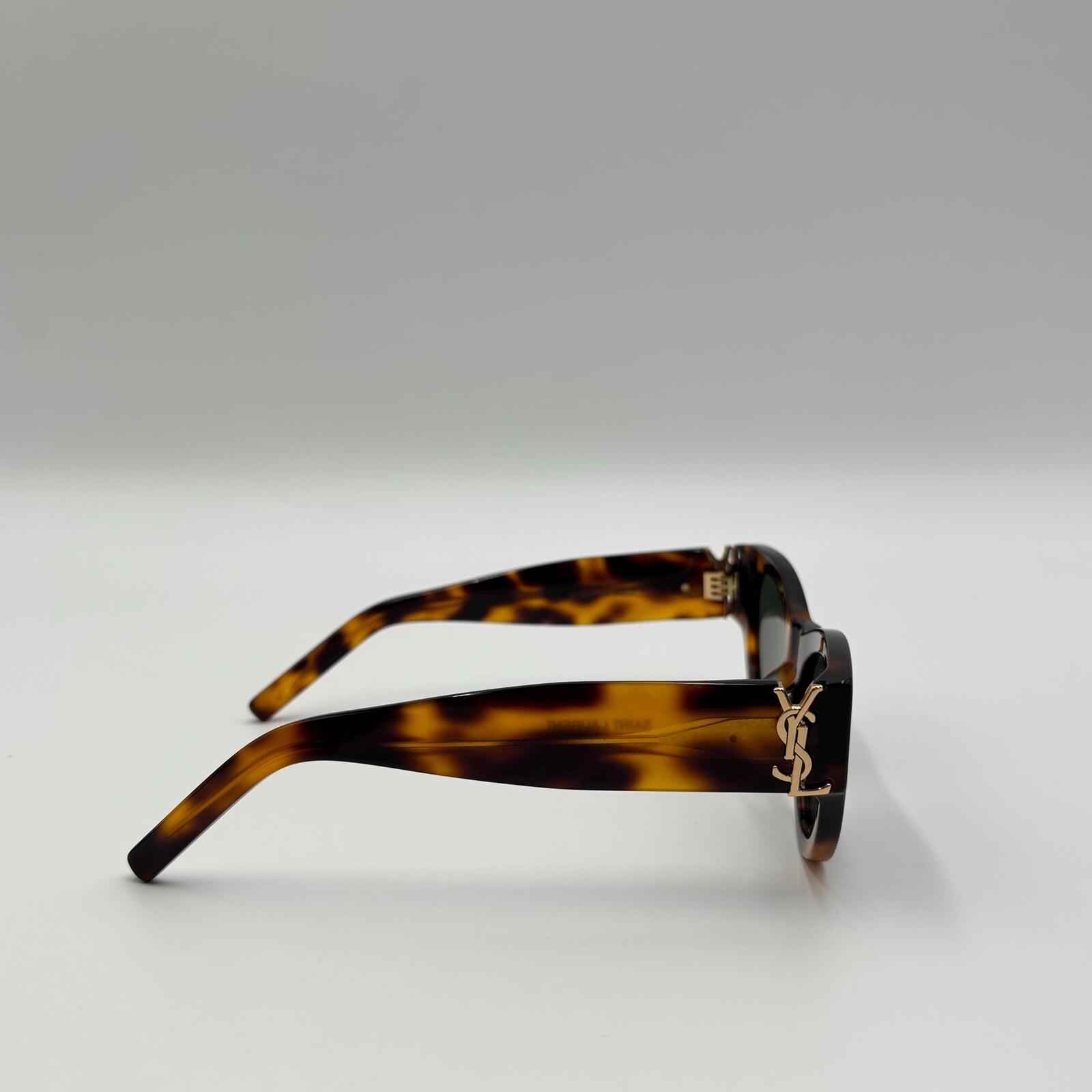 Saint Laurent Paris SL M94 Havana Tortoise CatEye Sunglasses