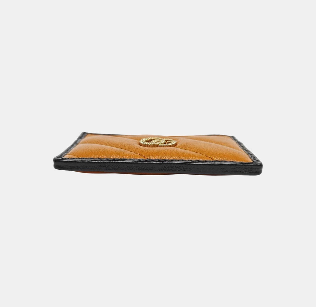Gucci GG Marmont Matelassé Leather Card Holder