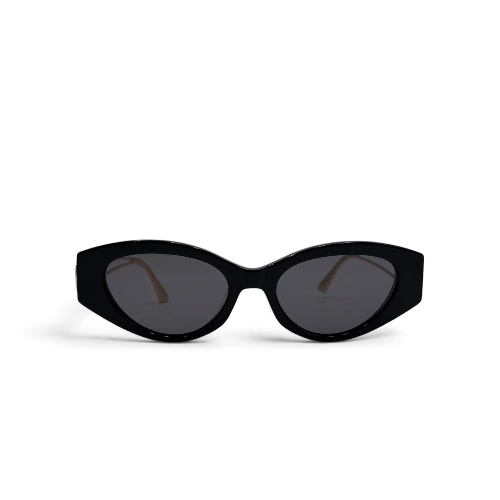 Dior 30Montaigne B6I Black Cat-Eye Sunglasses