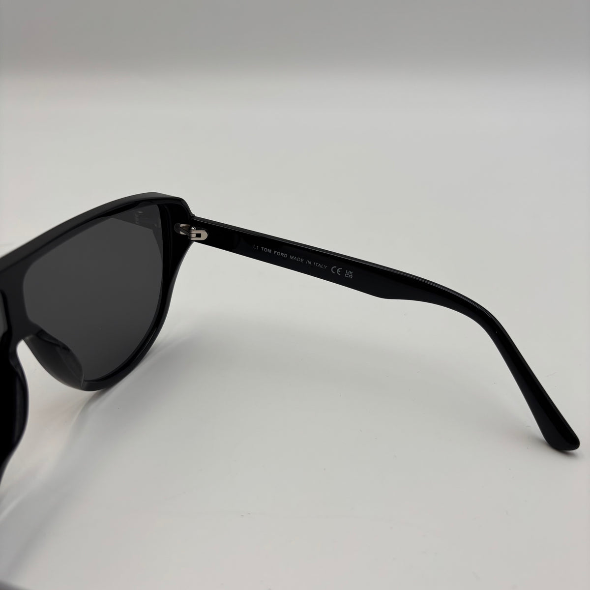 Tom Ford Achilles FT1182 Black Shield Sunglasses