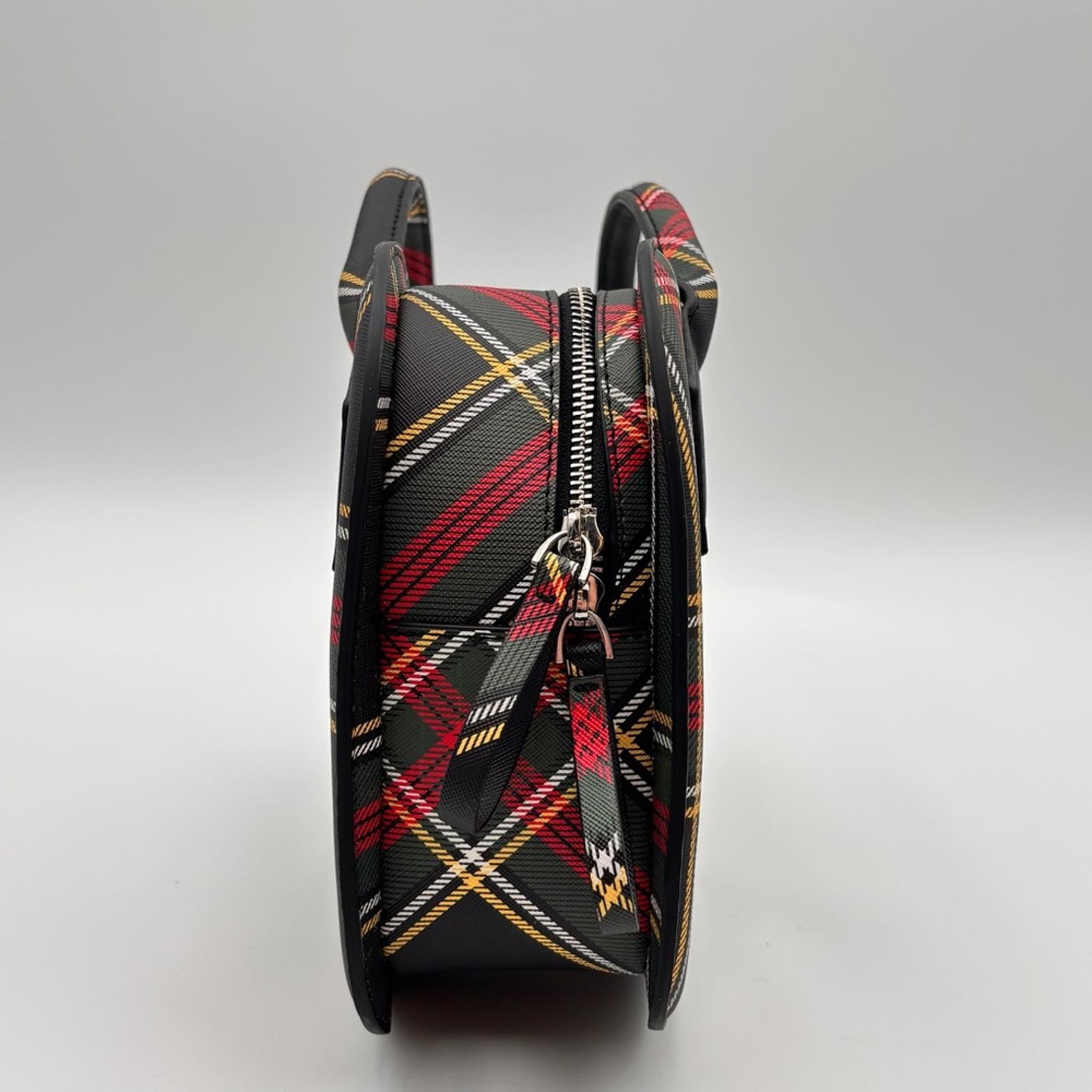 Vivienne Westwood Josephine Heart Crossbody – Tartan Chelsea