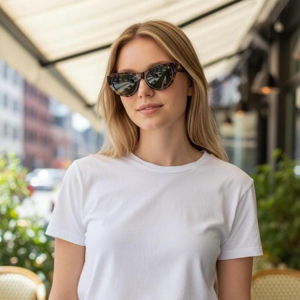 Saint Laurent Paris SL M94 Havana Tortoise CatEye Sunglasses
