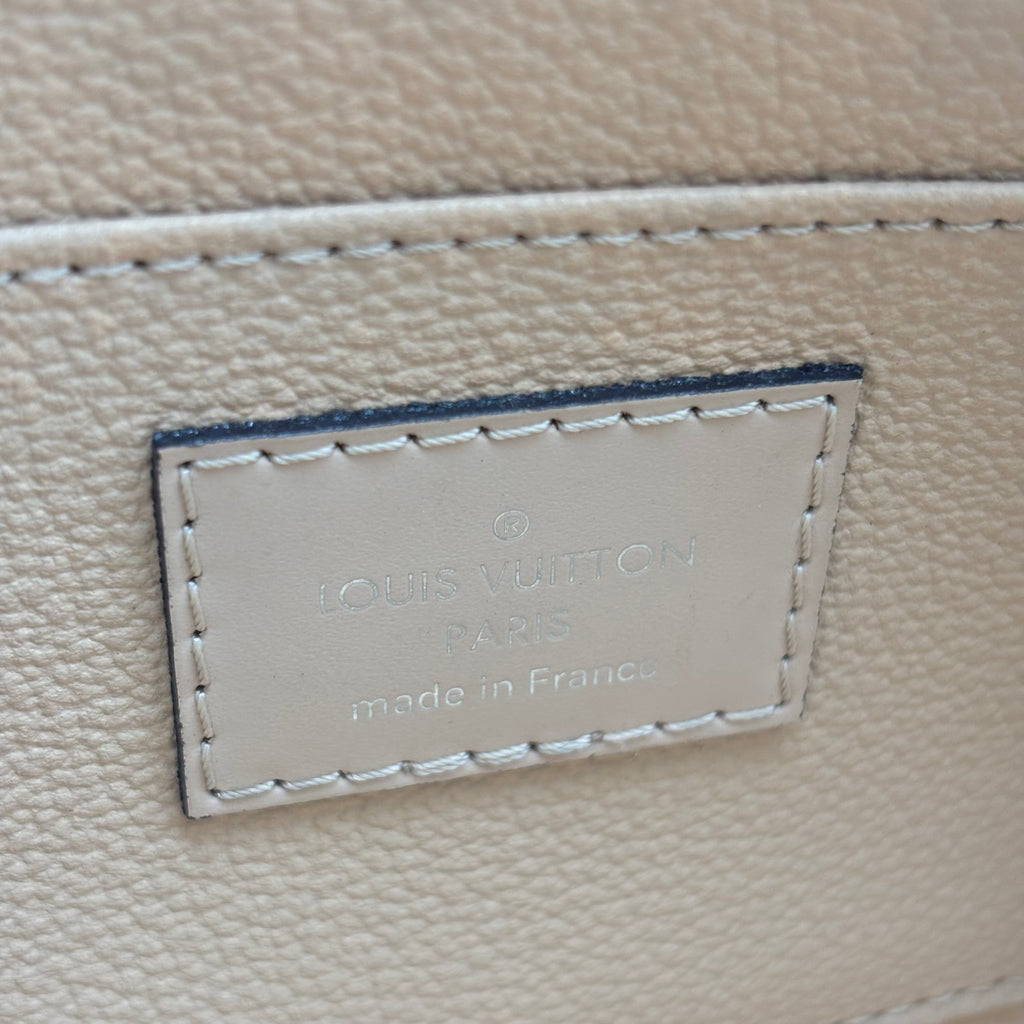 Louis Vuitton Epi Leather Cosmetic Pouch in Beige