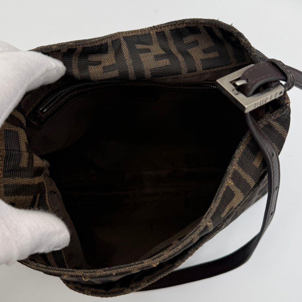 Fendi baguette Vintage Zucca FF Monogram Shoulder Bag, 2000s