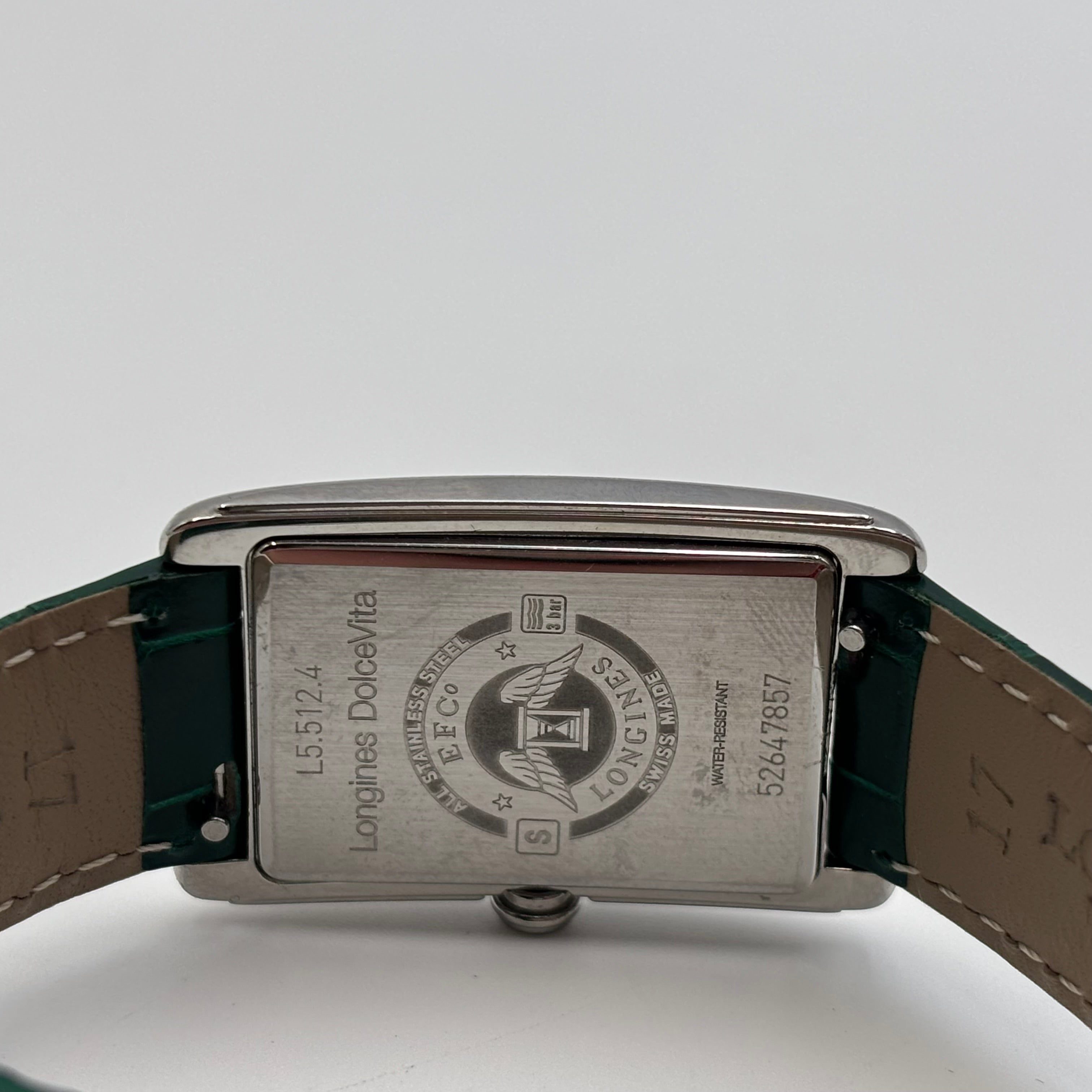 Longines DolceVita L5.512.4.71.A Quartz Watch – Green Alligator