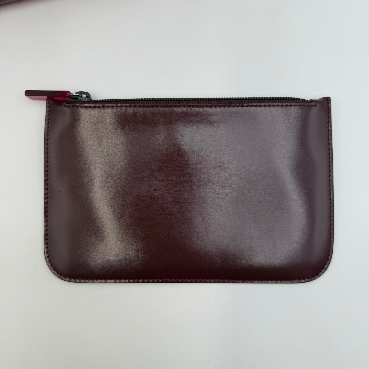 Gucci Vintage Burgundy Jelly Bamboo Handle Shoulder Bag, 2000s