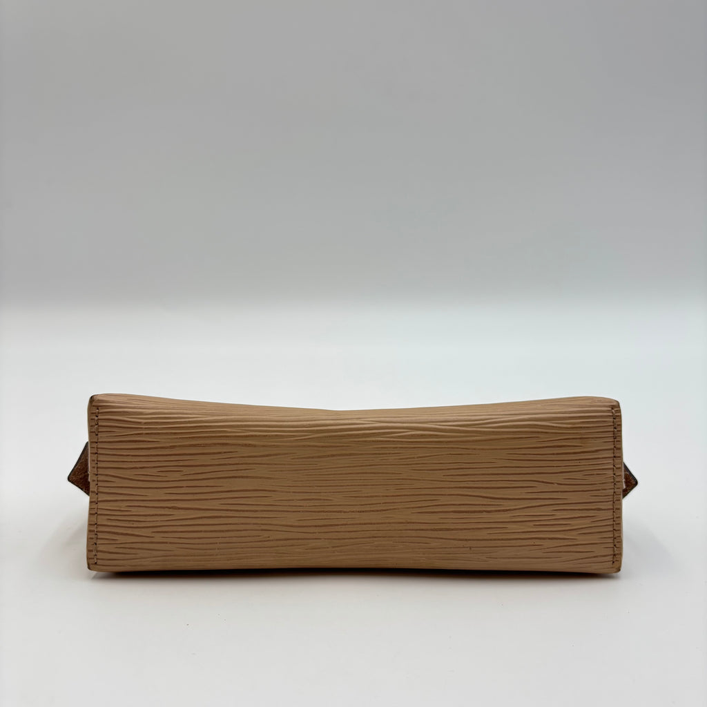 Louis Vuitton Epi Leather Cosmetic Pouch in Beige