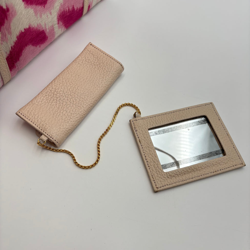 Vivienne Westwood Vintage Hot Pink Calf Hair Mini Shoulder Bag