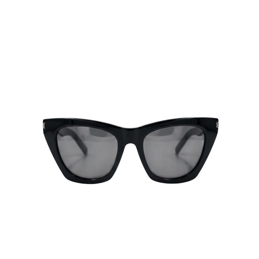 Saint Laurent SL 214 Kate Cat-Eye Sunglasses – Black