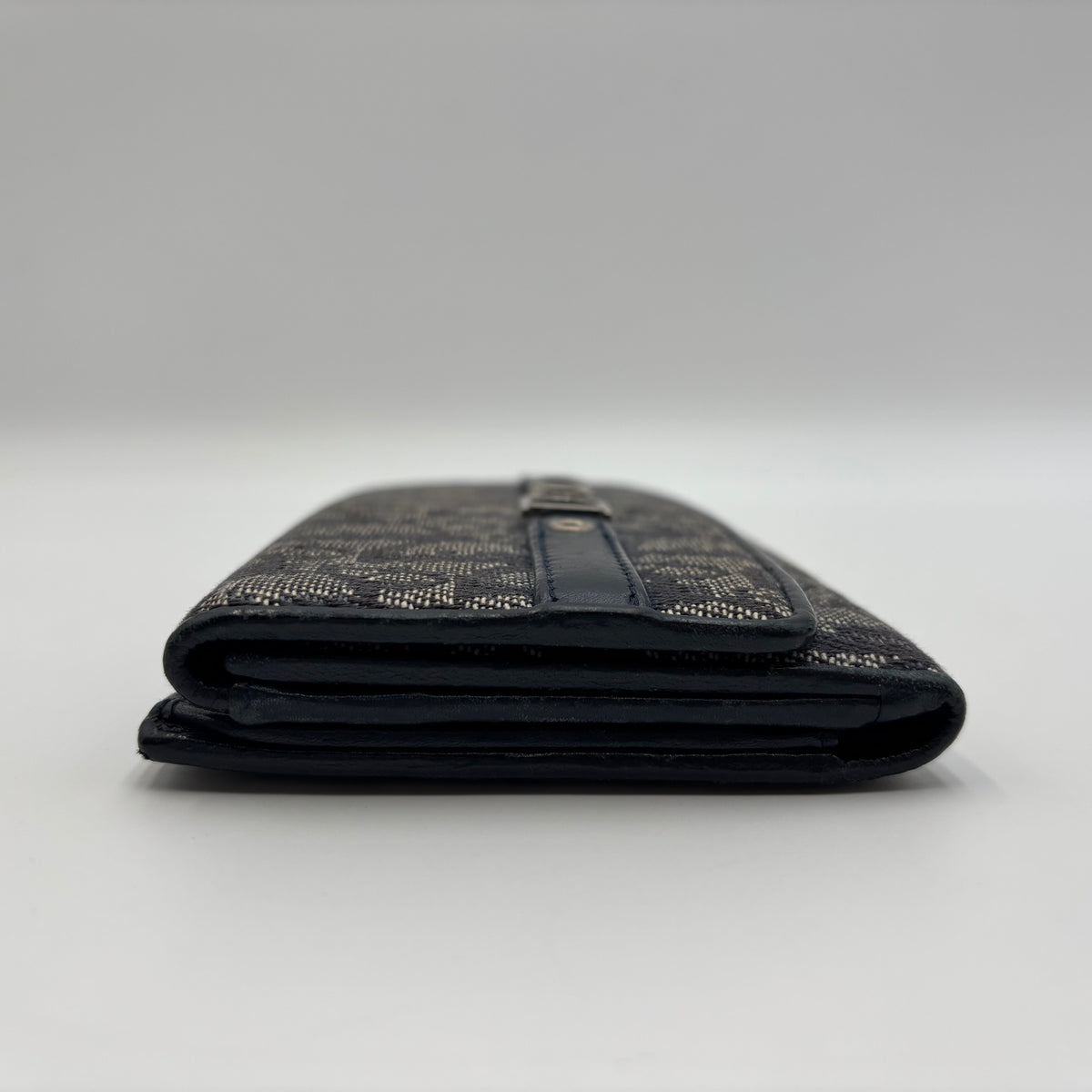 Dior Vintage Trotter Oblique Monogram Long Wallet 2006