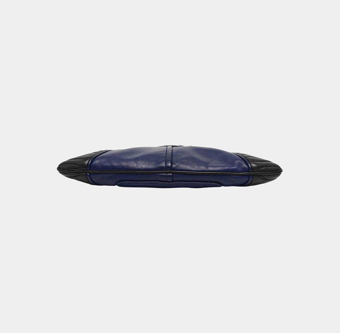 Miu Miu by Miuccia Prada Nappa Biker Crystal Embellished Quilted Clutch circa 2004