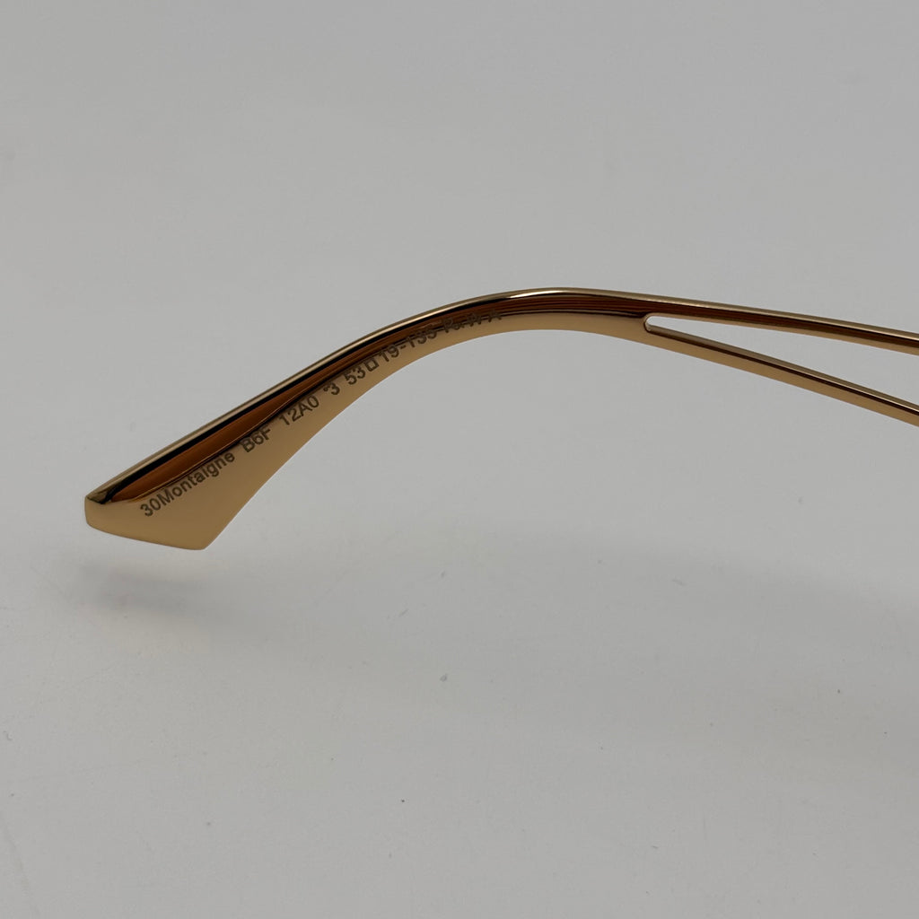 Dior 30Montaigne B6I Black Cat-Eye Sunglasses